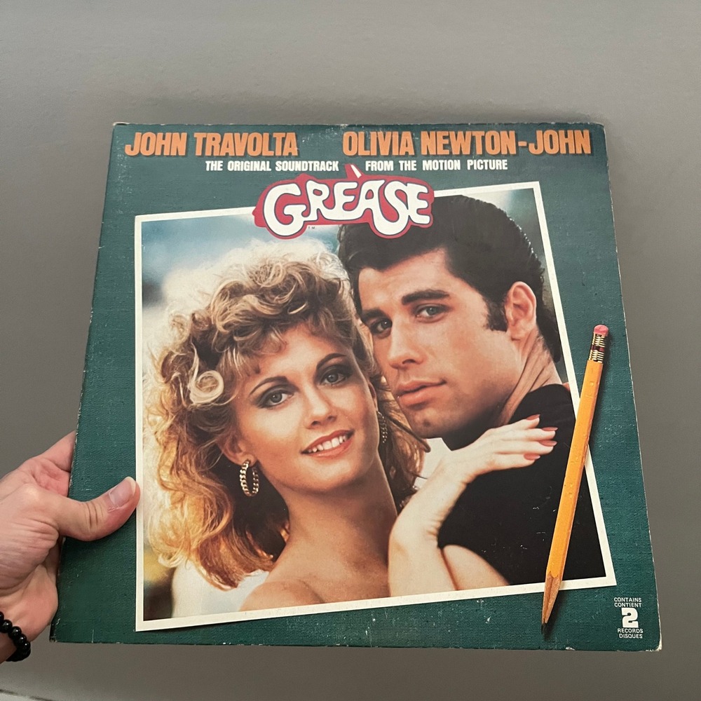 Grease Original Soundtrack 2-LP Vinyl John Travolta Olivia Newton-John 1978 RSO